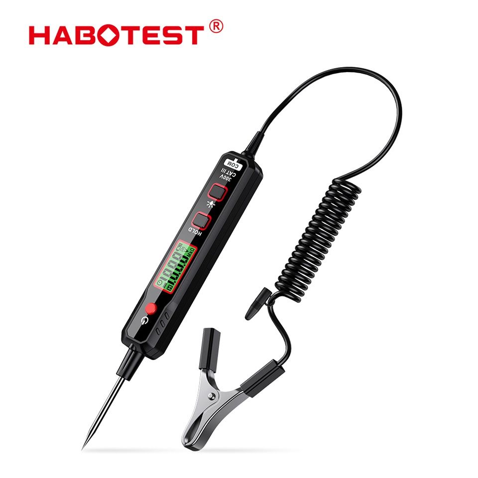 Автомобильный тестер, контролька, мультиметр habotest ht86a
