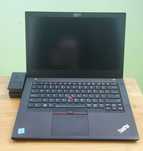 Lenovo ThinkPad T470 (i7 pro, 16GB RAM), stacja dokująca, 2 ładowarki