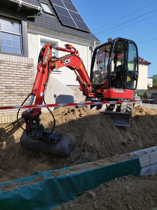 Usługi koparką i minikoparką transp. 3,5 t ład. wywrot ARTEM BUD