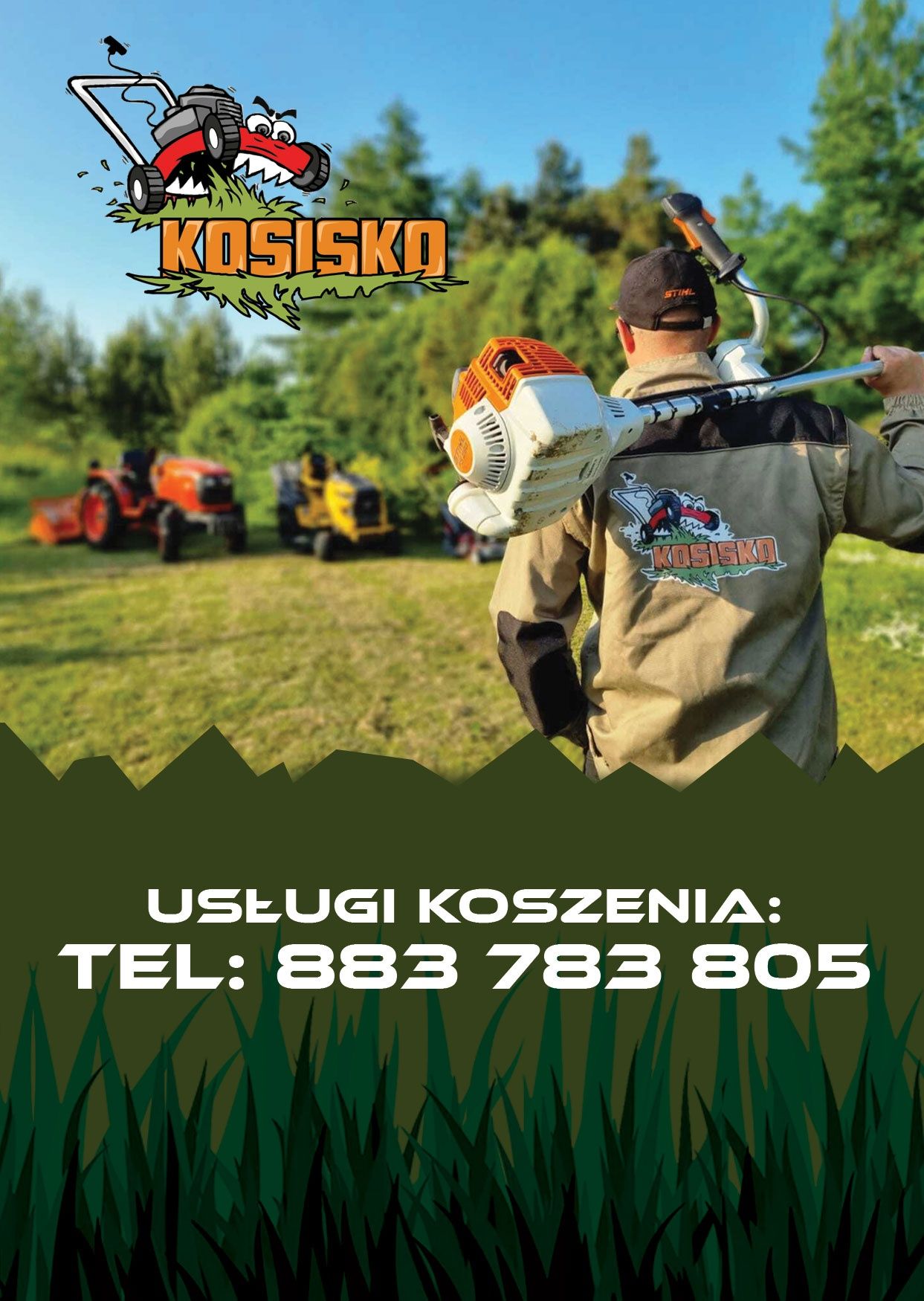 Koszenie trawy / usługi koszenia