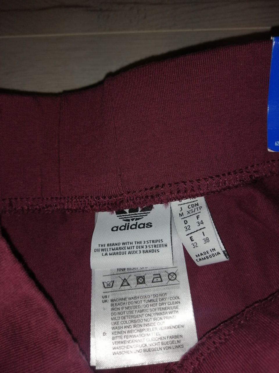 Leginsy adidas bawełna XXS / XS