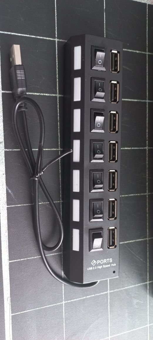 Продовжувач USB на 7 роз'ємів