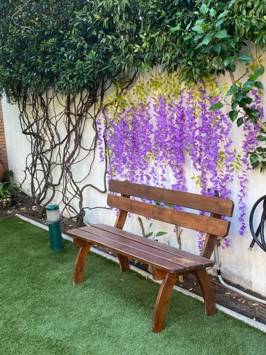 Wisteria glicynia sztuczna girlanda kwiatowa dekoracja 12 sztuk