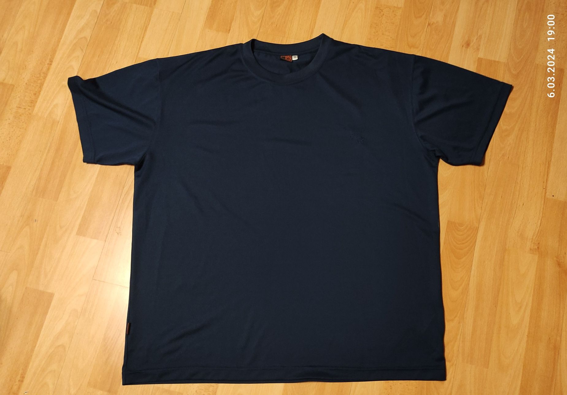 XXL Just Nature t-shirt ciemnogranatowy