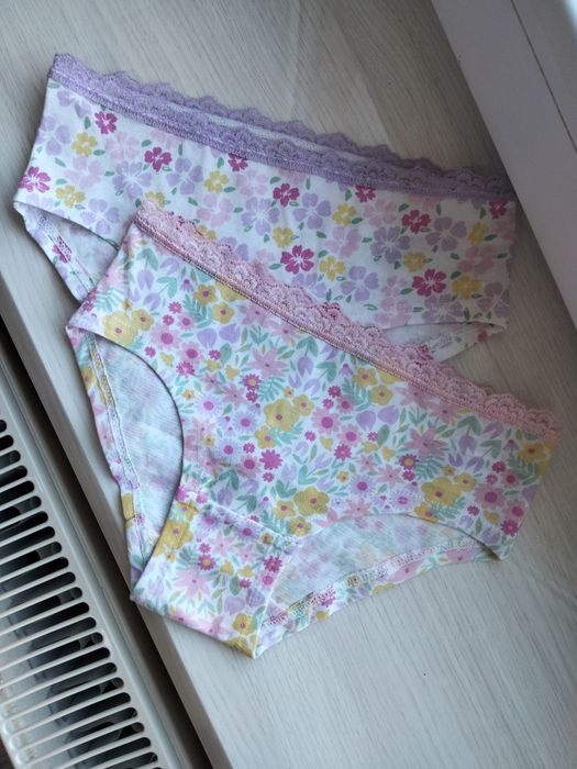 Білизна на дівчинку, трусики дитячі, труси, сліпи, напівшортики, Н&М,