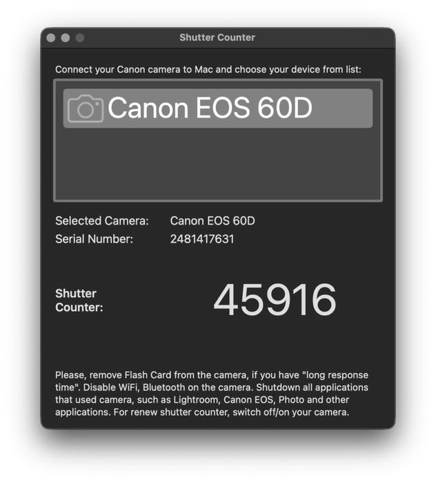 Canon EOS 60D (Body)