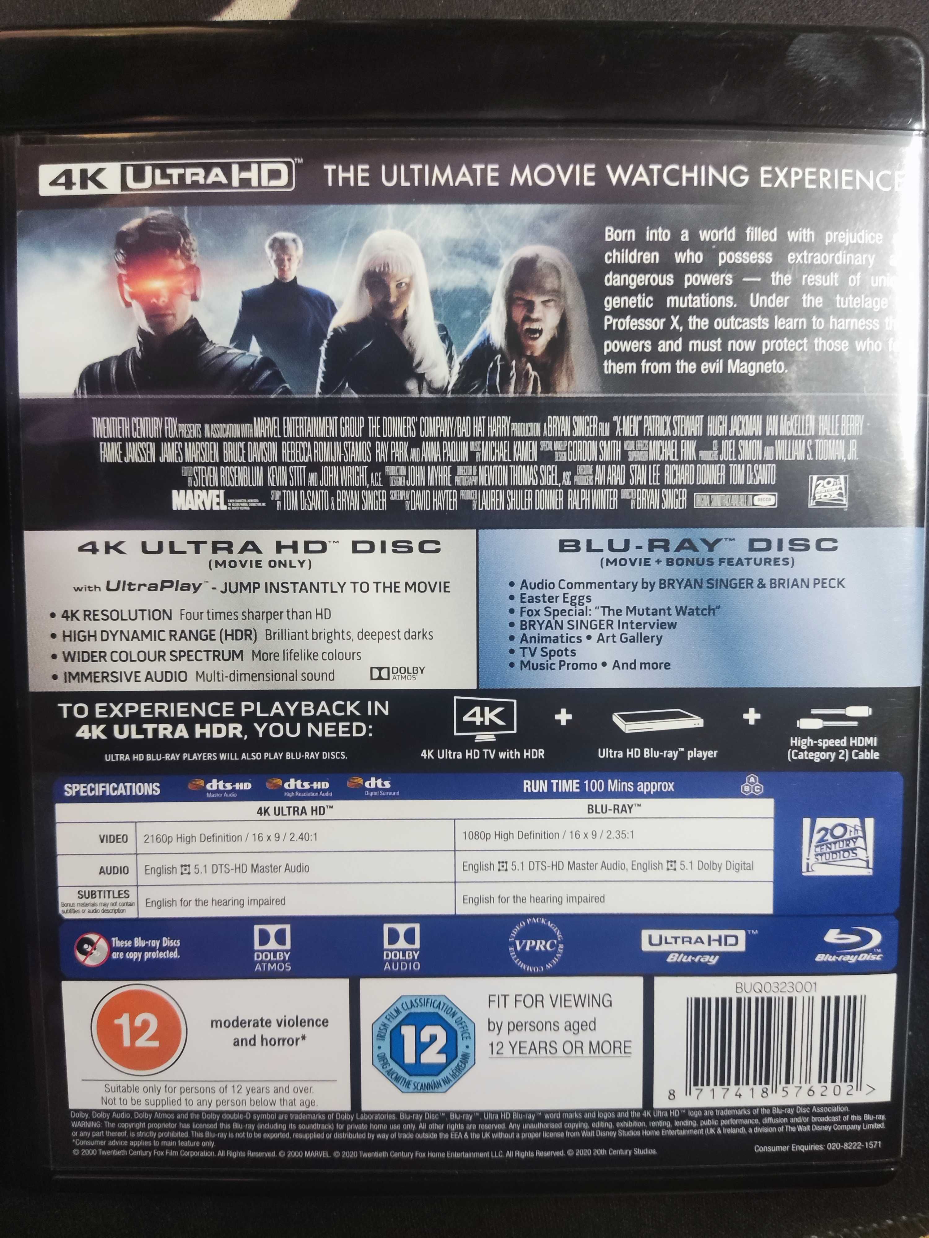 X-men 4k ultra hd Lektor