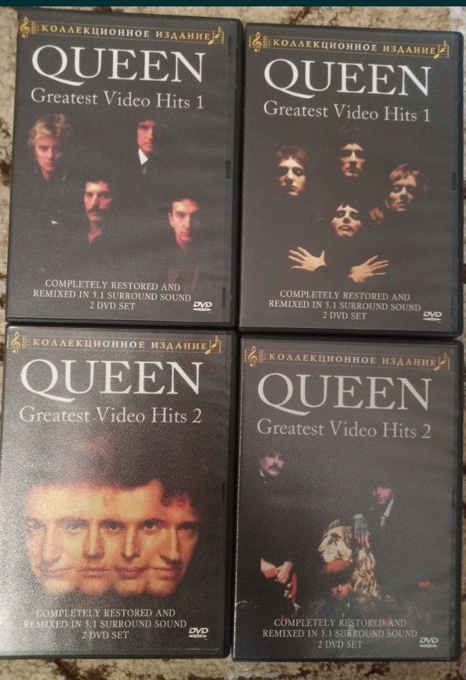 Продам кліпи на DVD гурту Queen