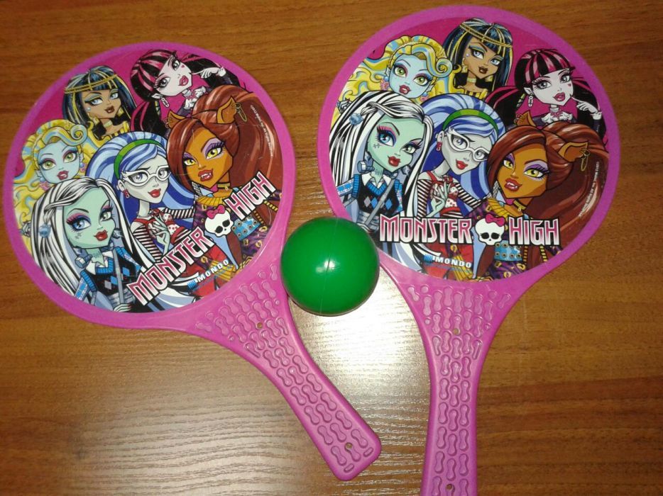 Monster High paletki / rakietki do gry !