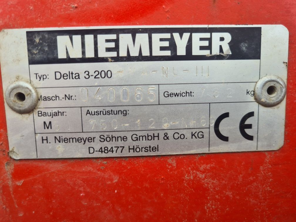 Pług obracany niemeyer 3 skibowy vario kuhn/lemken/agromasz/