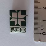 Emblema pin partido político PDC