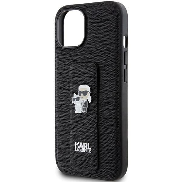 Etui Karl Lagerfeld Gripstand Saffiano na iPhone 15