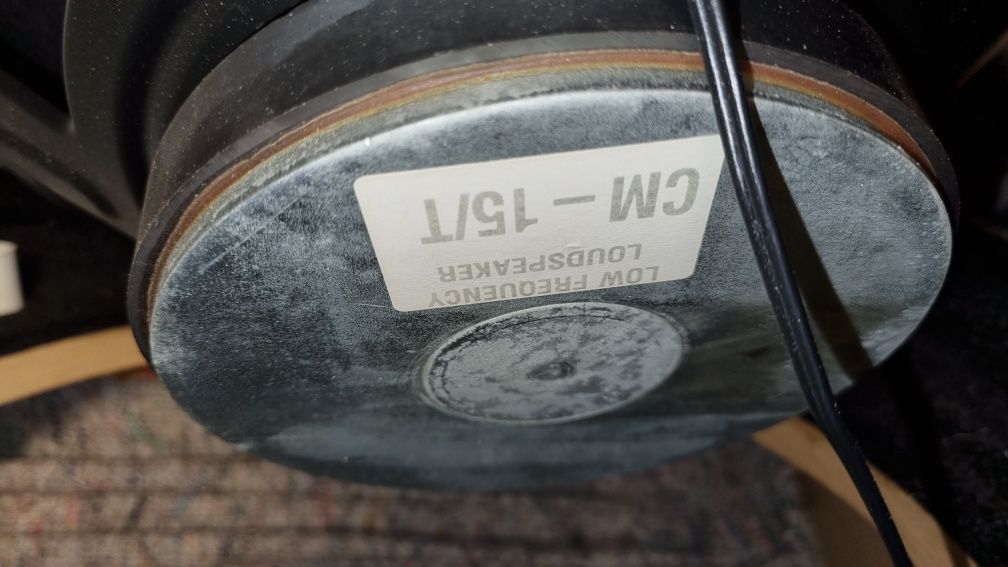 Kolumny LDM p 151 300 W 8 ohm eminence beta 15a evp s15m beyma cm15/t