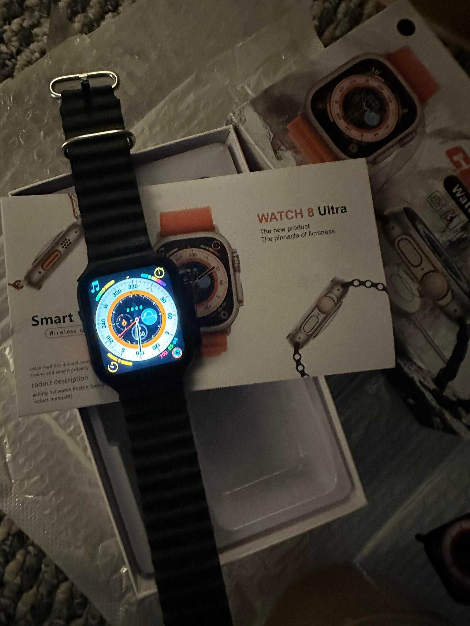 Zegarek smartwatch c800 ultra GPS Wi-FI super prezent