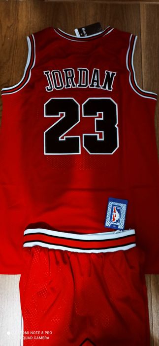 Koszulka i spodenki NBA L Michael Jordan Chicago Bulls
