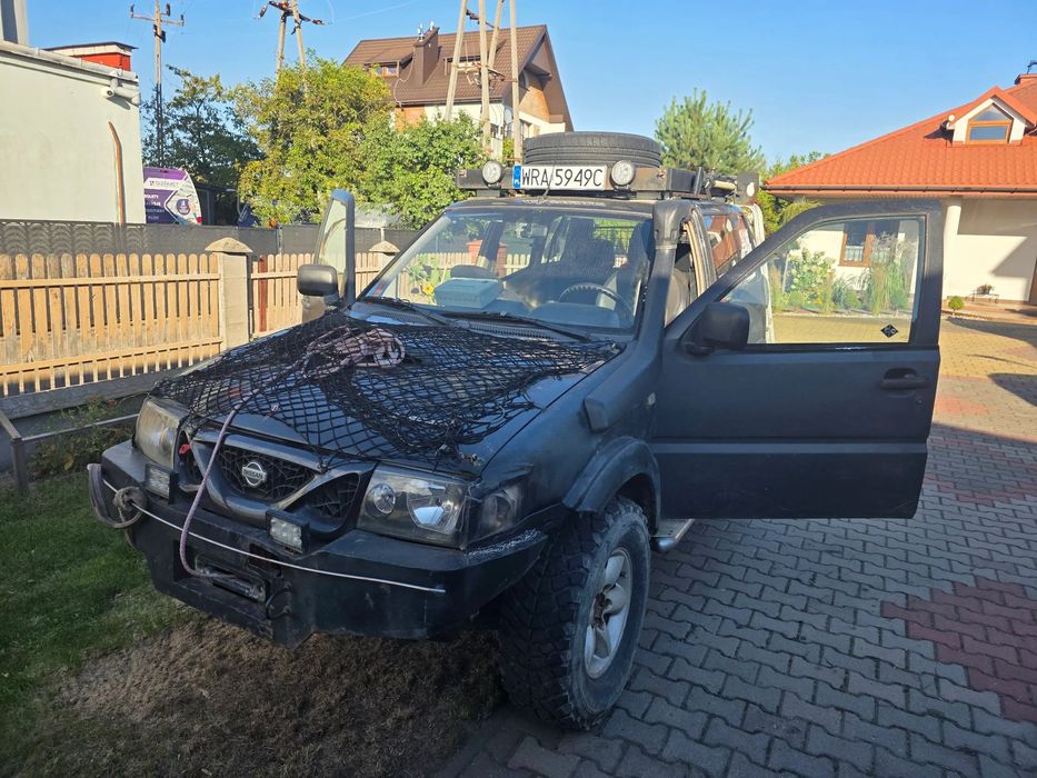 Nissan Terrano Nissan terrano II off-road, wyciągarka