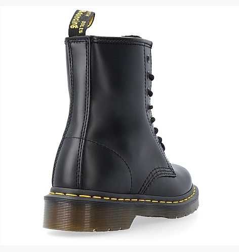 Жіночі Dr. Martens 1460 SMOOTH LEATHER Lace Up Boots Black Оригінал