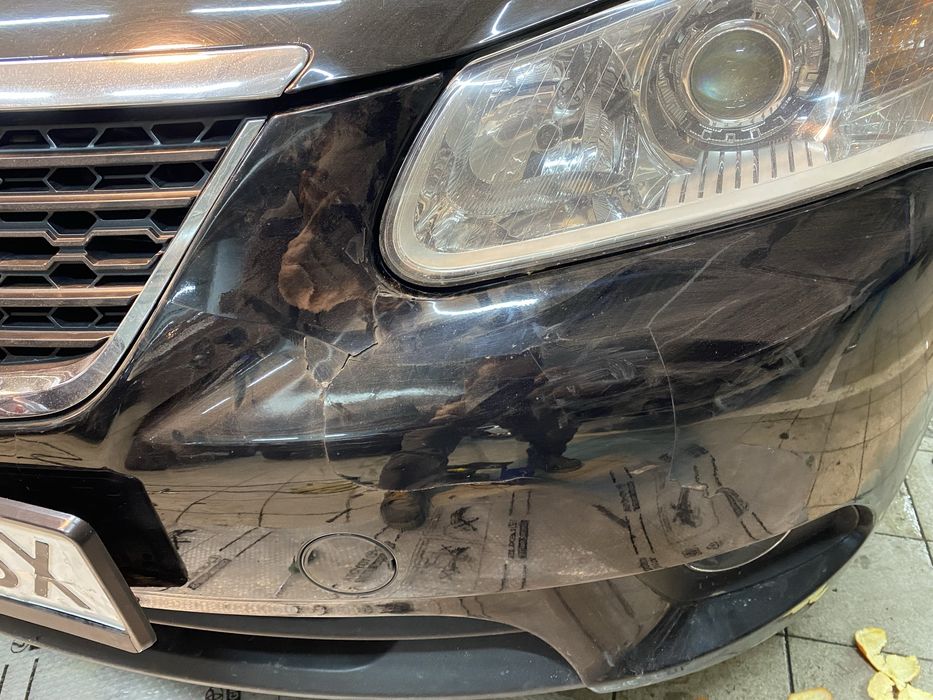 Ремонт бамперов, пайка пластика