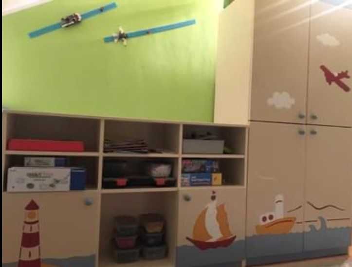 Meble dziecięce Meblik seria: Podróżnik