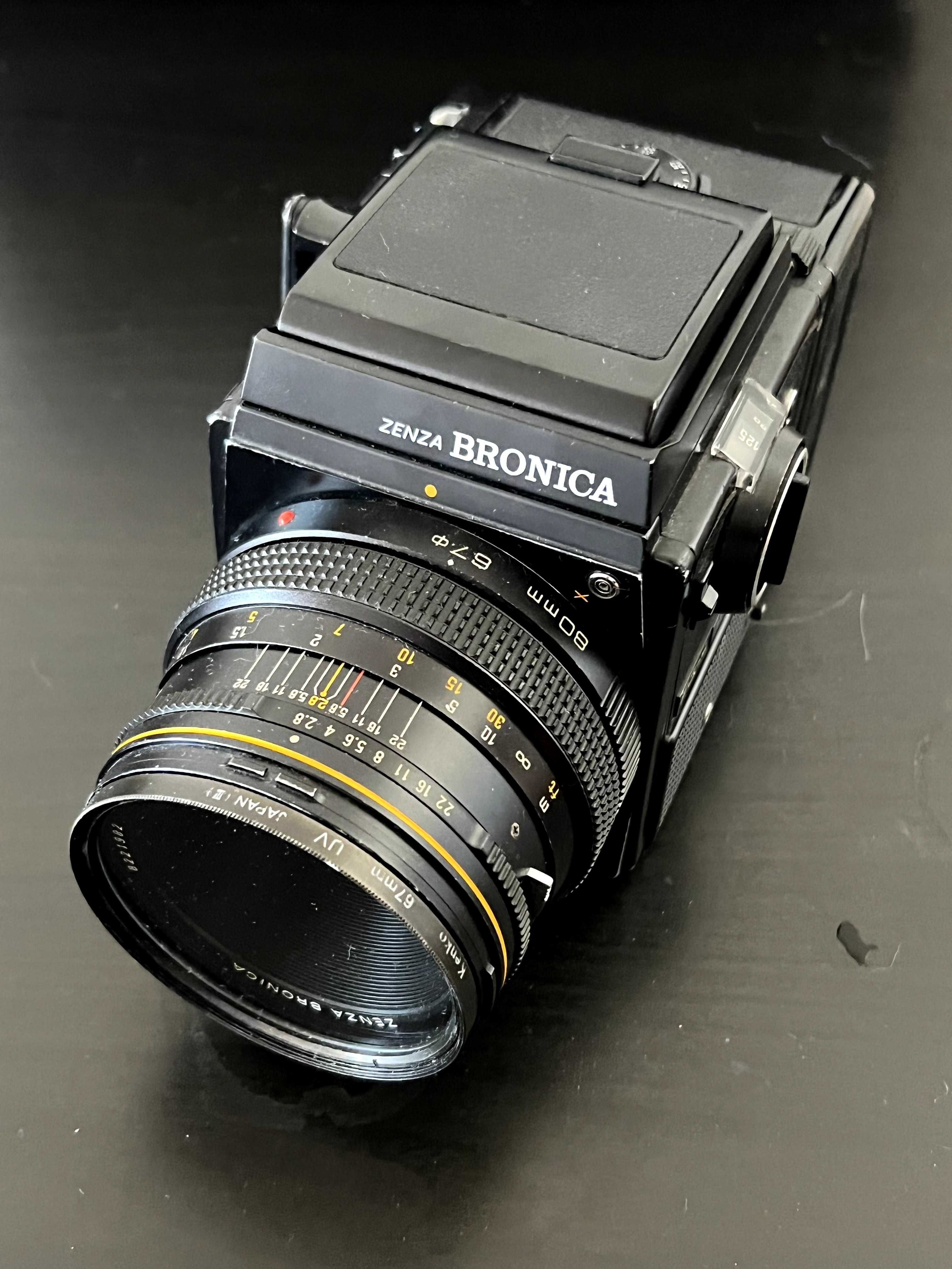 Câmera Zenza Bronica SQ-A médio formato
