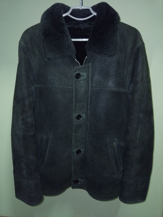 Дублёнка мужская кожаная