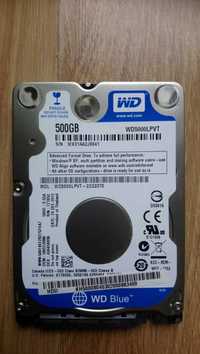 Жосткий диск (вінчестер) HDD ноутбучний 500Gb 2.5" не робочий