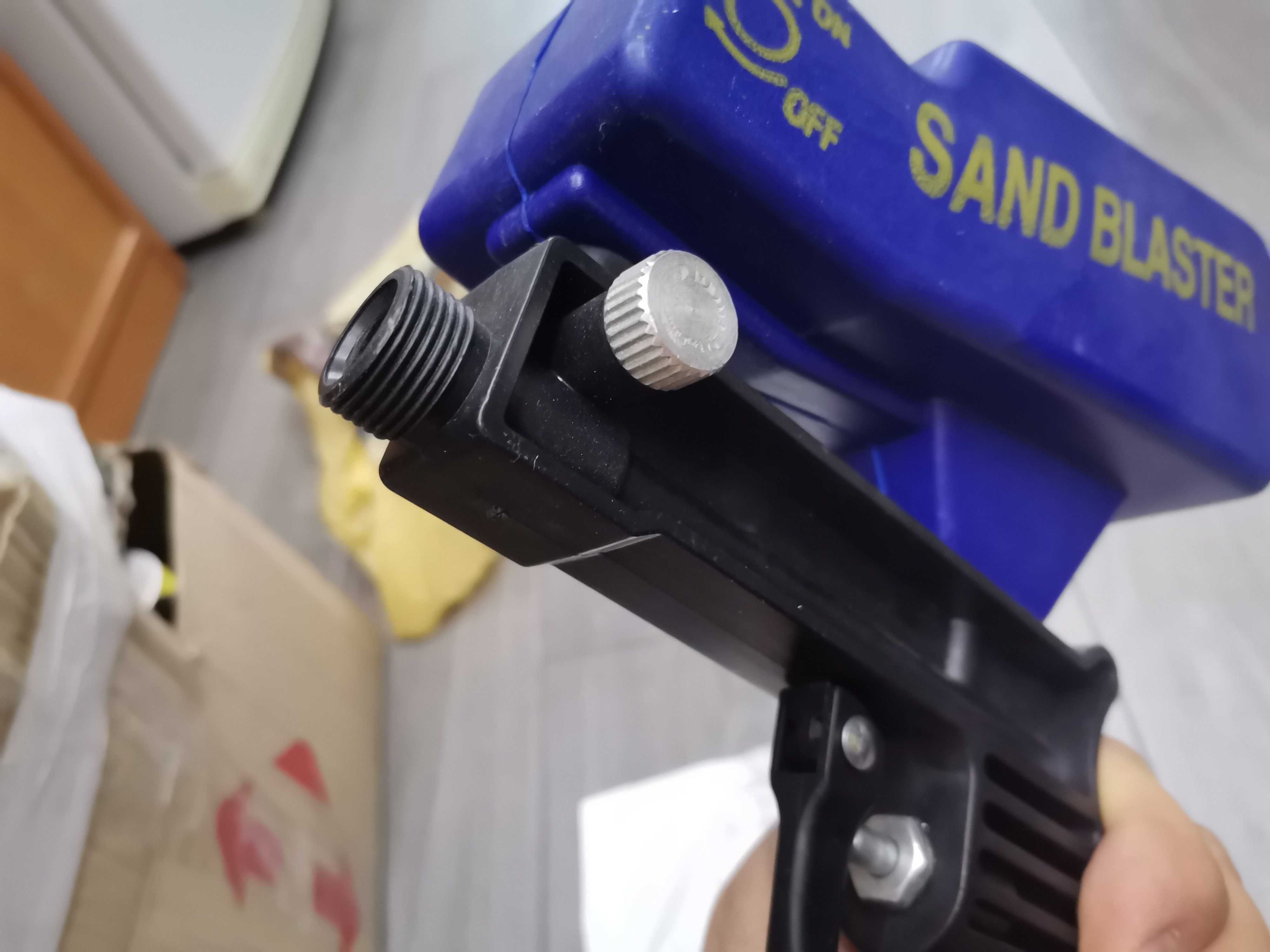 Пистолет пескоструя / sand blaster на компрессор