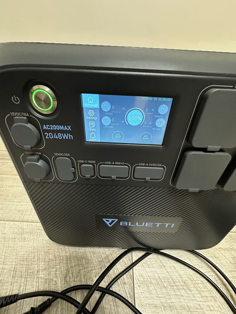 Зарядна станція Bluetti AC200 MAX 2200 Вт / 2048 Вт