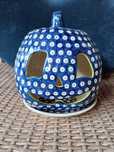 Ceramika Boleslawiec dynia lampion hallowen
