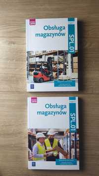 Książki Podstawy Logistyki, Obsługa Magazynów część 1 i 2 SPL.01 WSiP