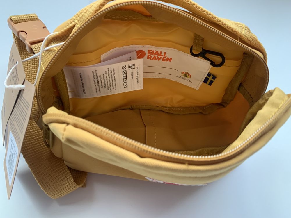 Fjällräven Kånken Hip Pack - Amarela (2L)