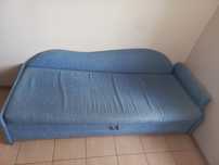 Sofa rozkładana niebieska