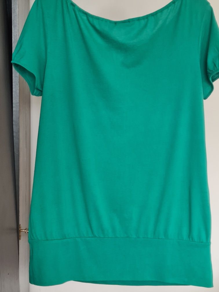 Bluzka zielona, bawełna,  MEXX,  L/XL