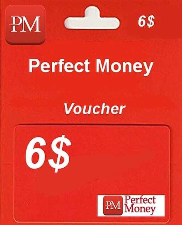 Voucher Perfect Money PM 6$