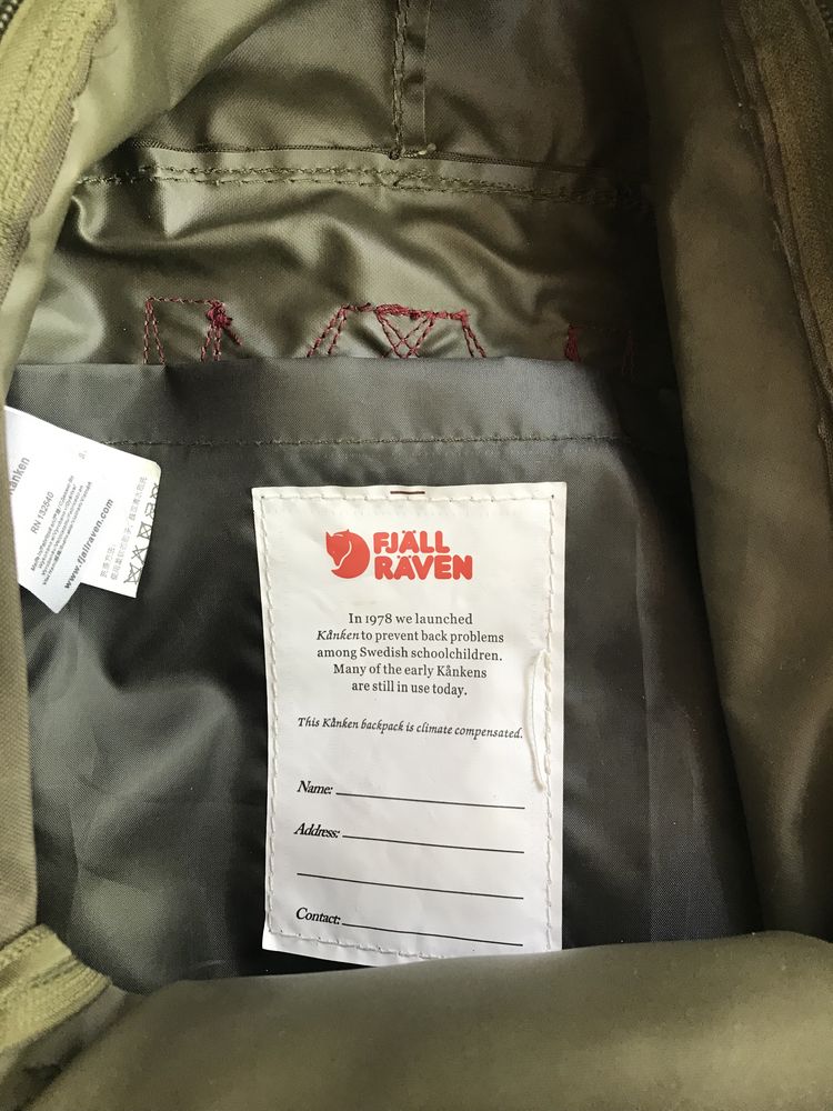 Рюкзак Fjallraven kanken mini