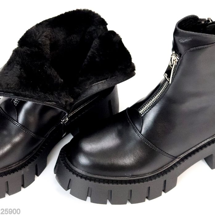 Черевики жіночі зимові з натуральної шкіри