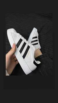 Кеды Адидас суперстар, розмір 36-44р ЛЮКС якість, Adidas Superstar кож