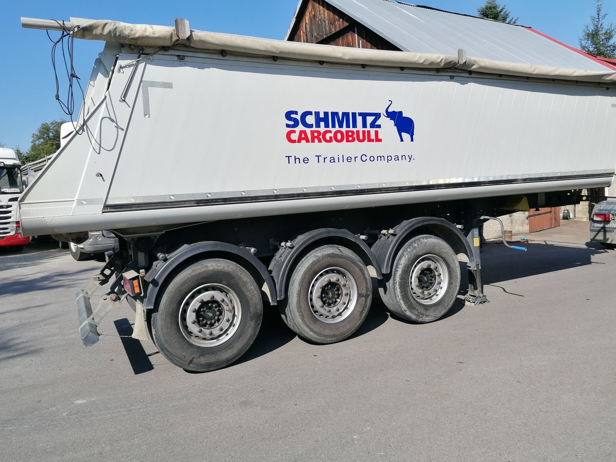 Naczepa wywrotka schmitz 27m