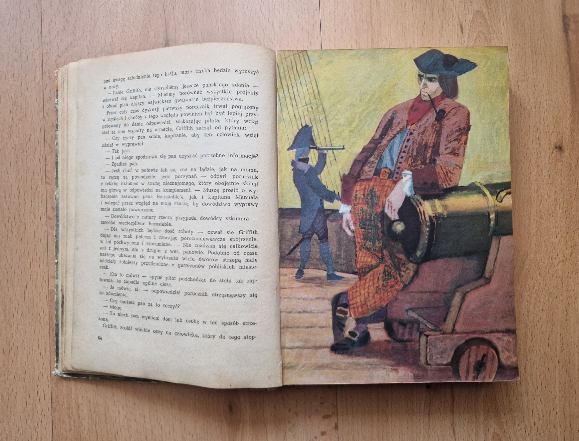 Pilot - James Fenimore Cooper 1962 il. Janusz Stanny