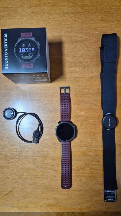 Suunto Vertical + pas do monitorowania tętna