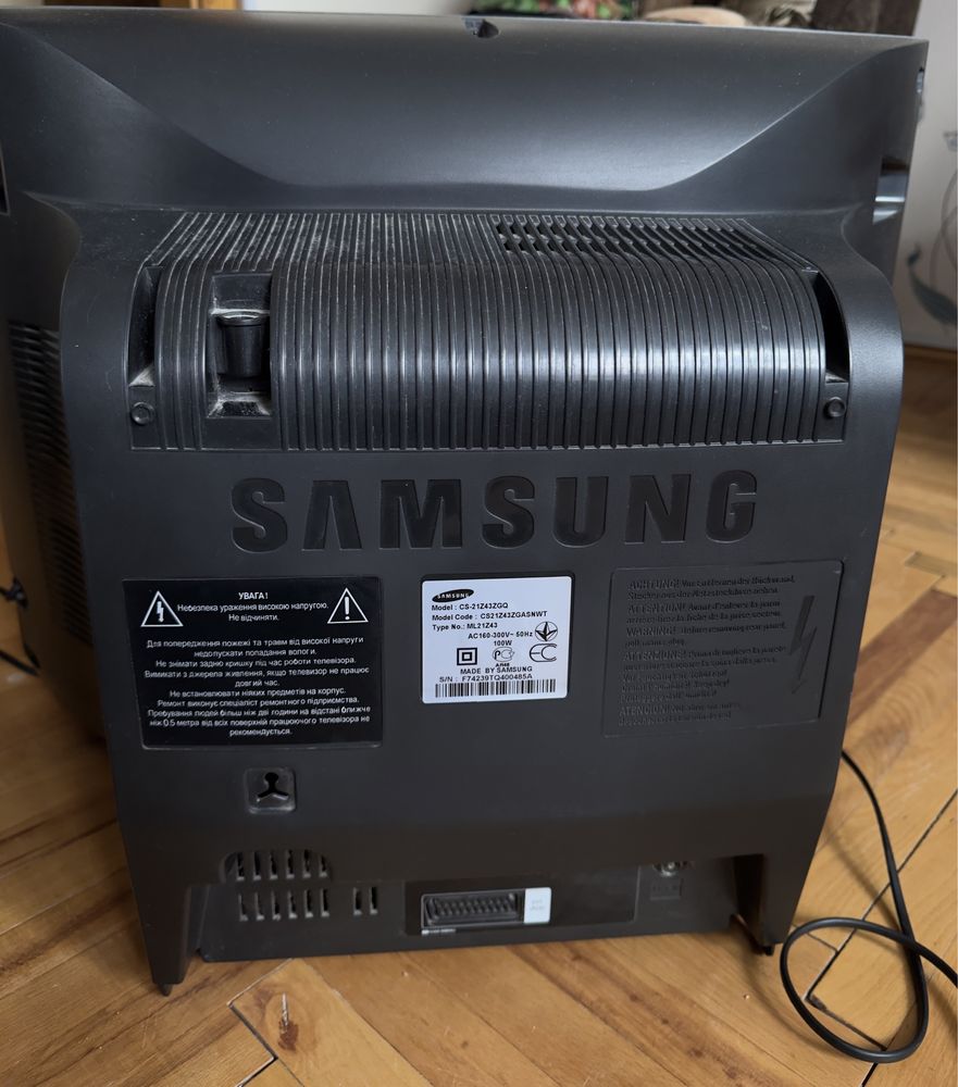 ЕЛТ-телевізор Samsung CS-21Z43ZGQ. 21 дюйм 4:3