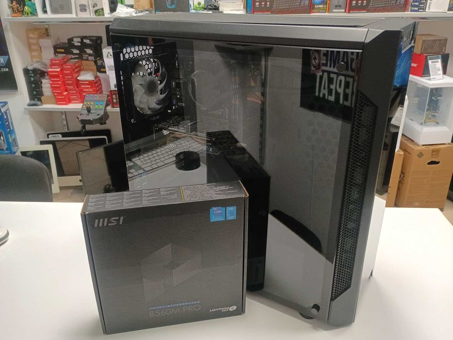 Komputer i5-10400F 16GB GTX 1660 Ti 6GB 512 SSD MSI B560 Wodne NZXT