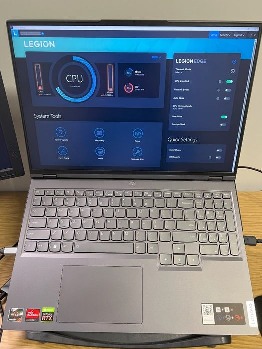 Lenovo Legion 5 Pro Ryzen 7 6800H / 32GB DDR5 / 3070ti 150W / 1GB SSD