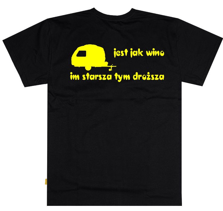 Podkoszulek " N126 im starsza tym droższa" Przyczepa niewiadów