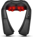 Масажер для шиї з нагріванням, iKristin Shiatsu Massager 3D