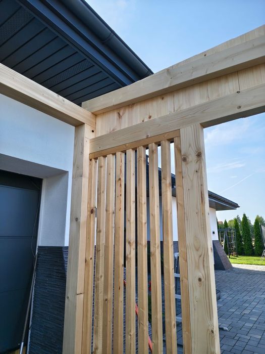Nowoczesny Carport ,wiata garażowa,zabudowa tarasu.3x6 m.