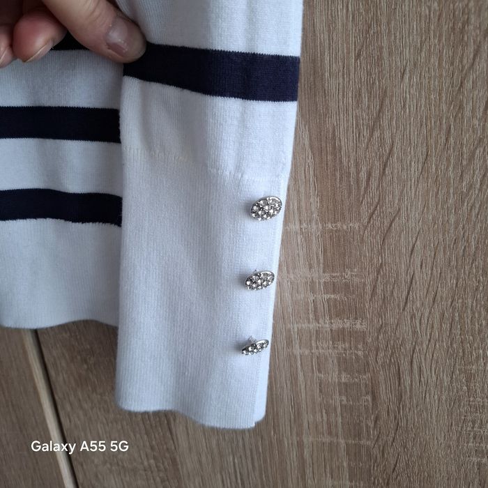 Nowy piękny kardigan Zara w paski M