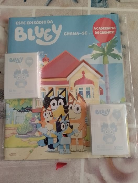 Coleção cromos  da bluey