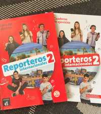 Reporteros Internacionales 2 Manual de Espanhol + CA + CD