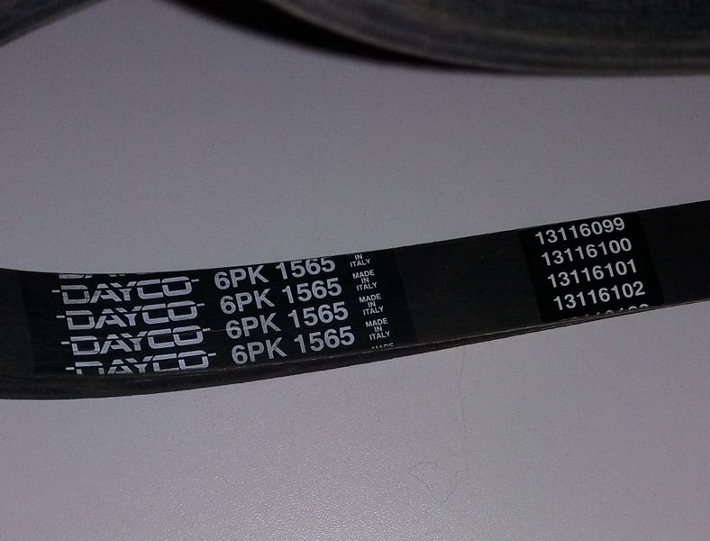 Продам новый поликлиновой ремень Dayco 6PK1565